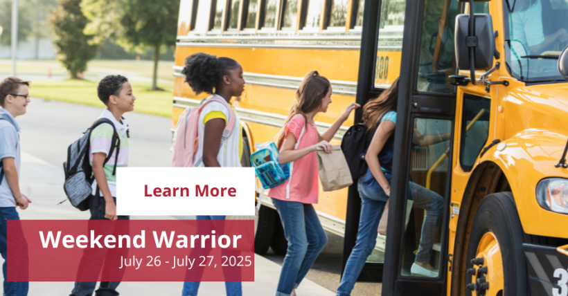 Weekend Warrior: July 26-27, 2025 | Amy Jones Group